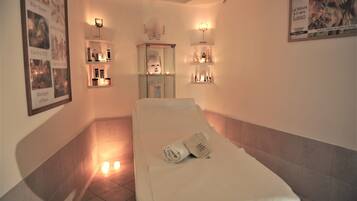 Espace de soins pour les couples, sauna, hammam, soins corporels