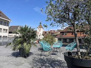 Terrace/patio - HOTEL ENGEL LIESTAL - Business & Lifestyle (Liestal)