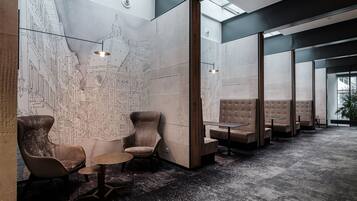 Sala de estar en el lobby