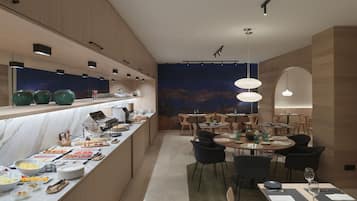 Dagelijks ontbijtbuffet (EUR 15 per persoon)