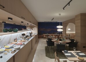Daily buffet breakfast (EUR 15 per person)