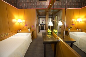 Minibar, in-room safe, desk, blackout drapes