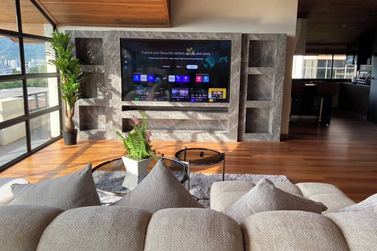 Luxury Penthouse Rooftop | Vardagsrum | Tv