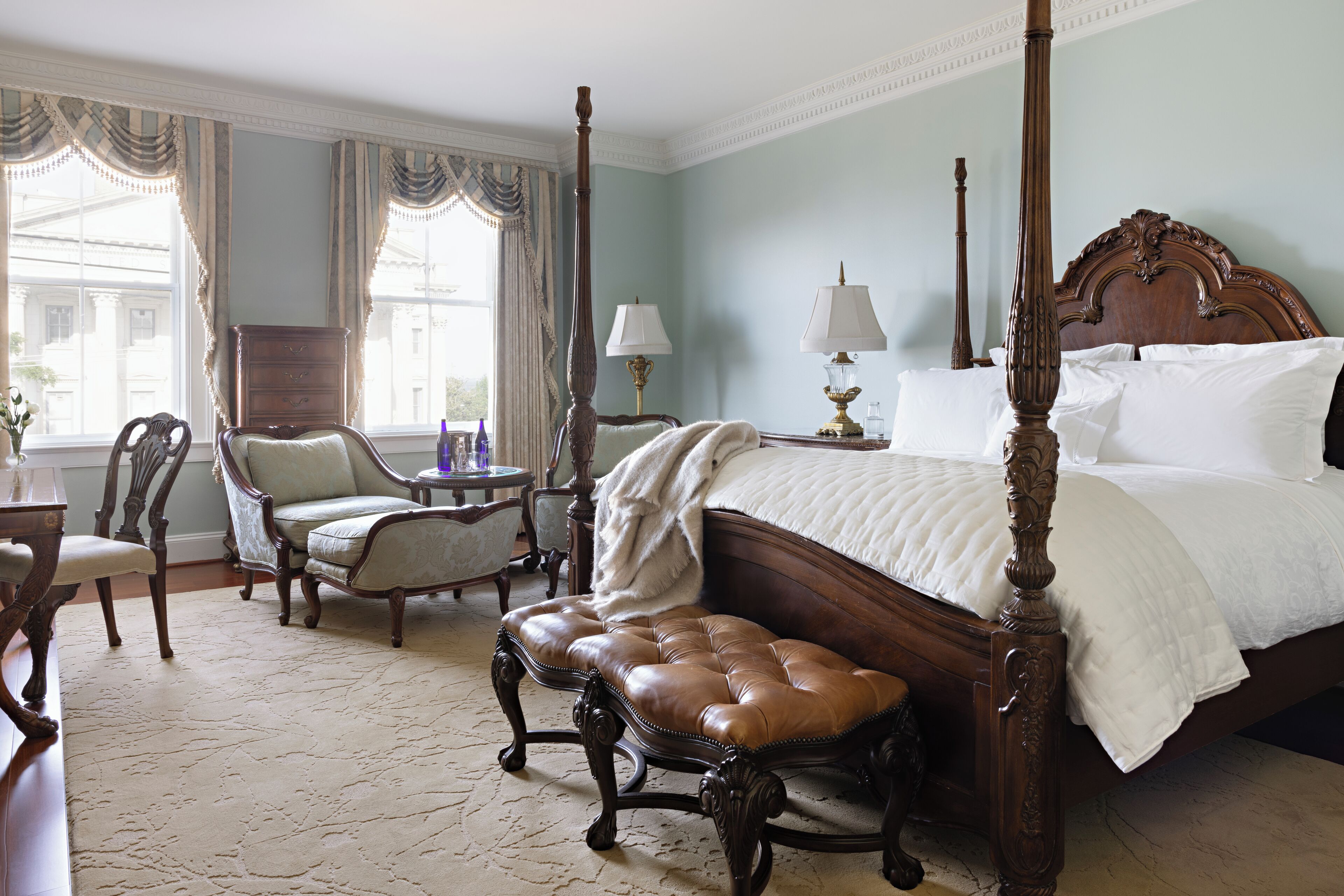 suite, 1 king bed, corner | 1 bedroom, frette italian sheets, premium bedding, down duvets