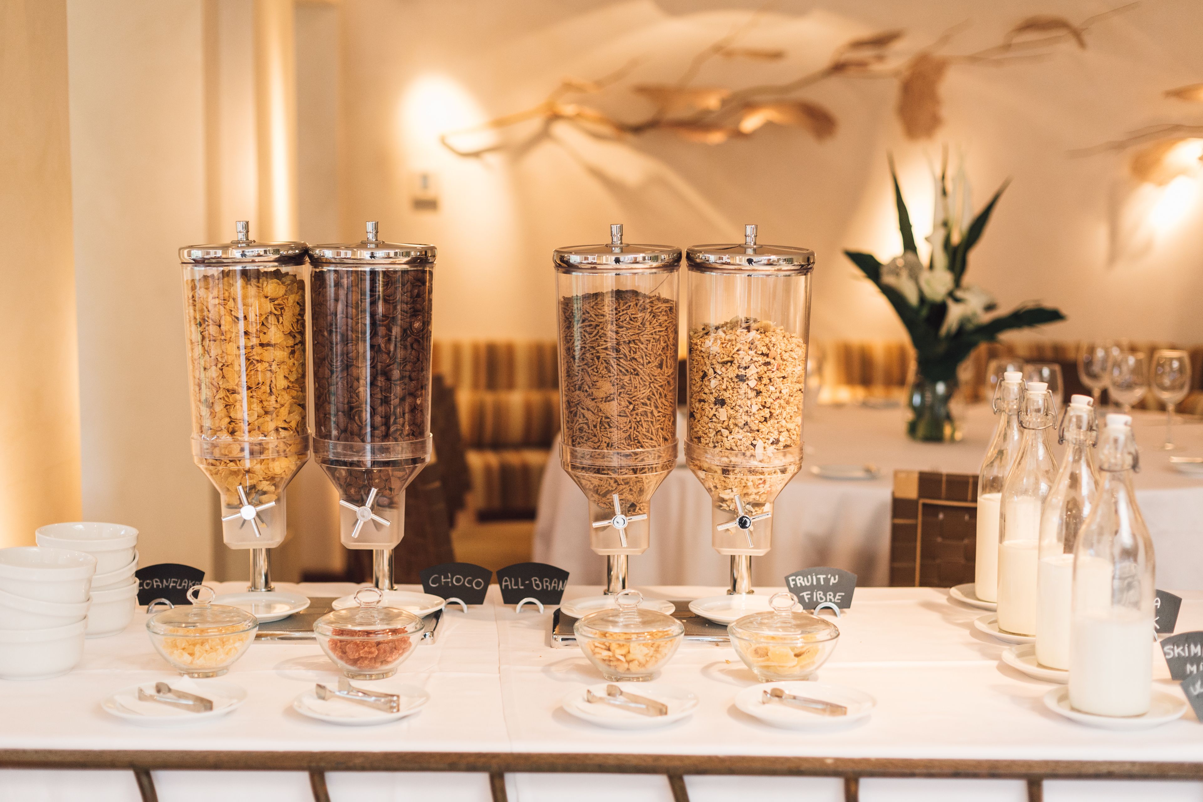 daily buffet breakfast (eur 19 per person)