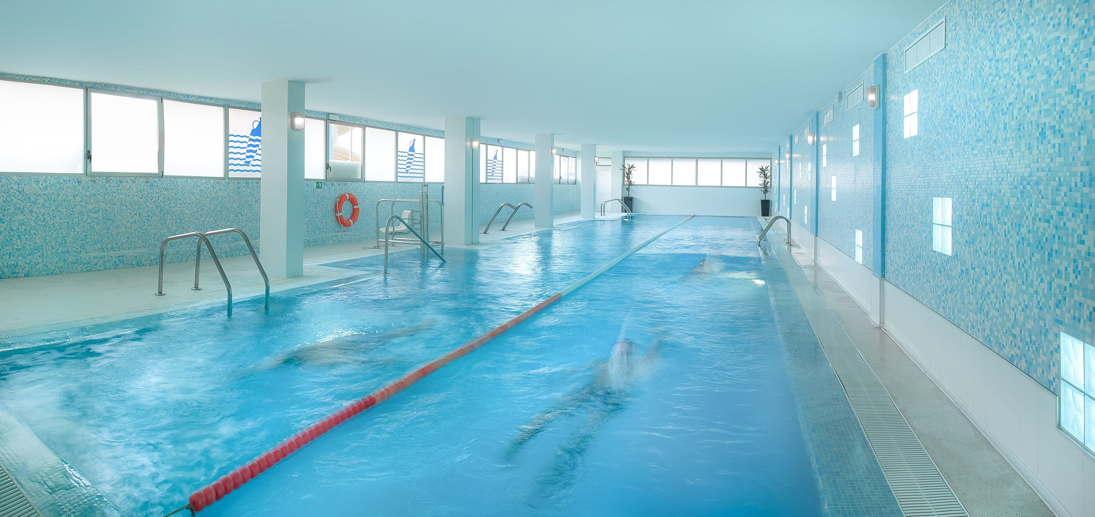 2 indoor pools, outdoor pool, pool umbrellas, pool loungers