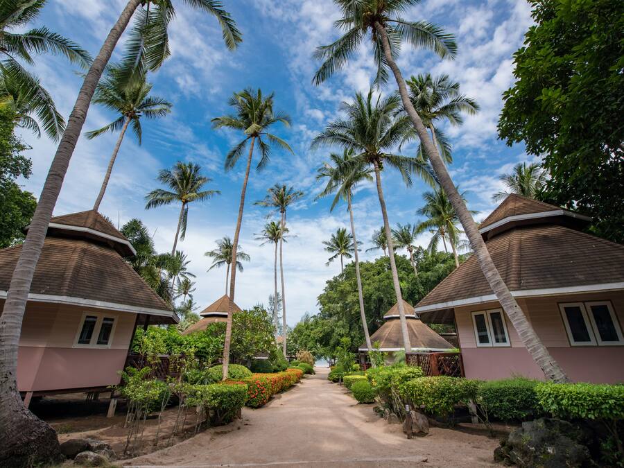 Overnattingsstedets uteområder