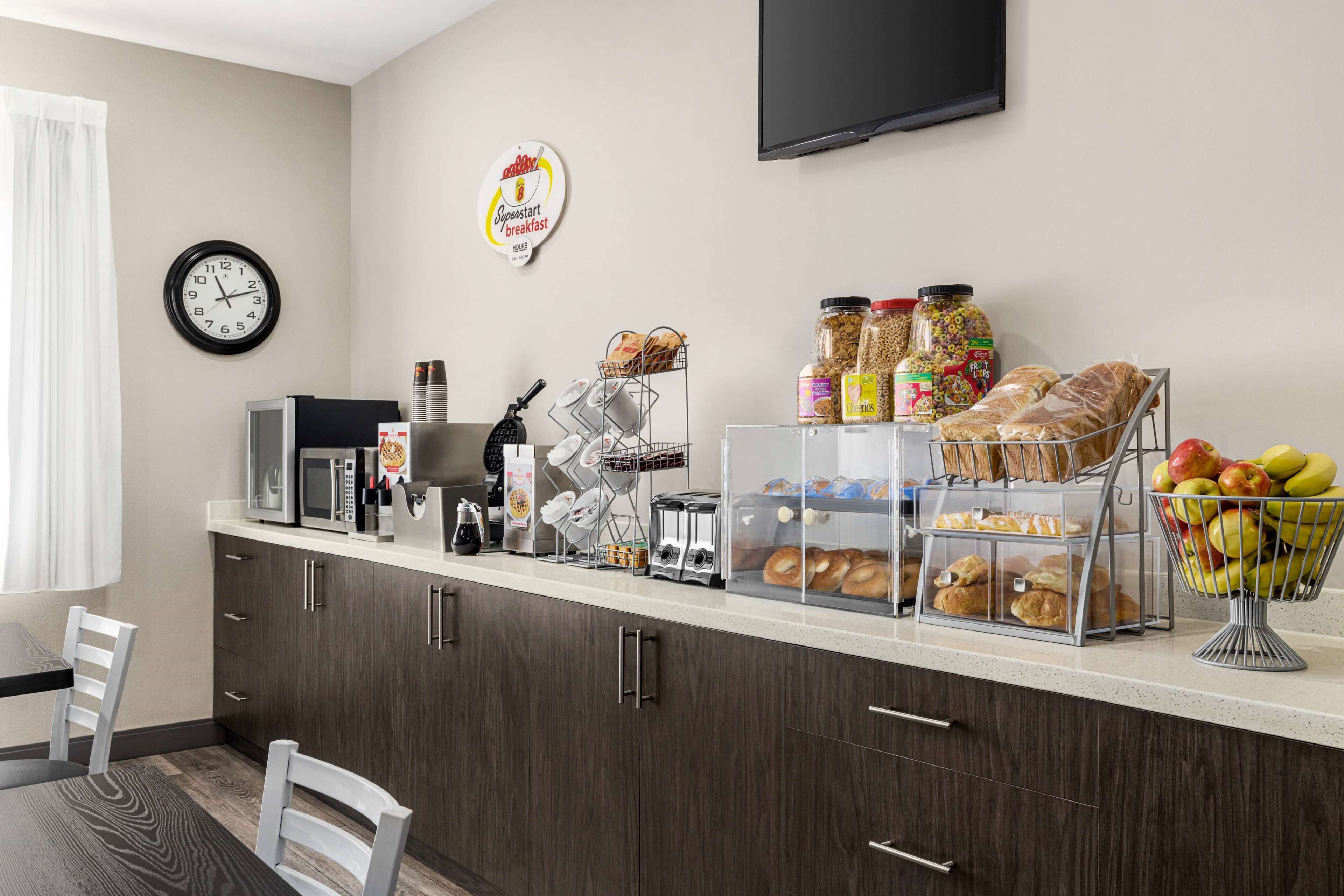 Kontinental frokost er inkludert hver dag