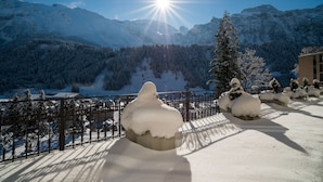 Vue sur les montagnes