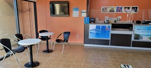 Sala de estar en el lobby