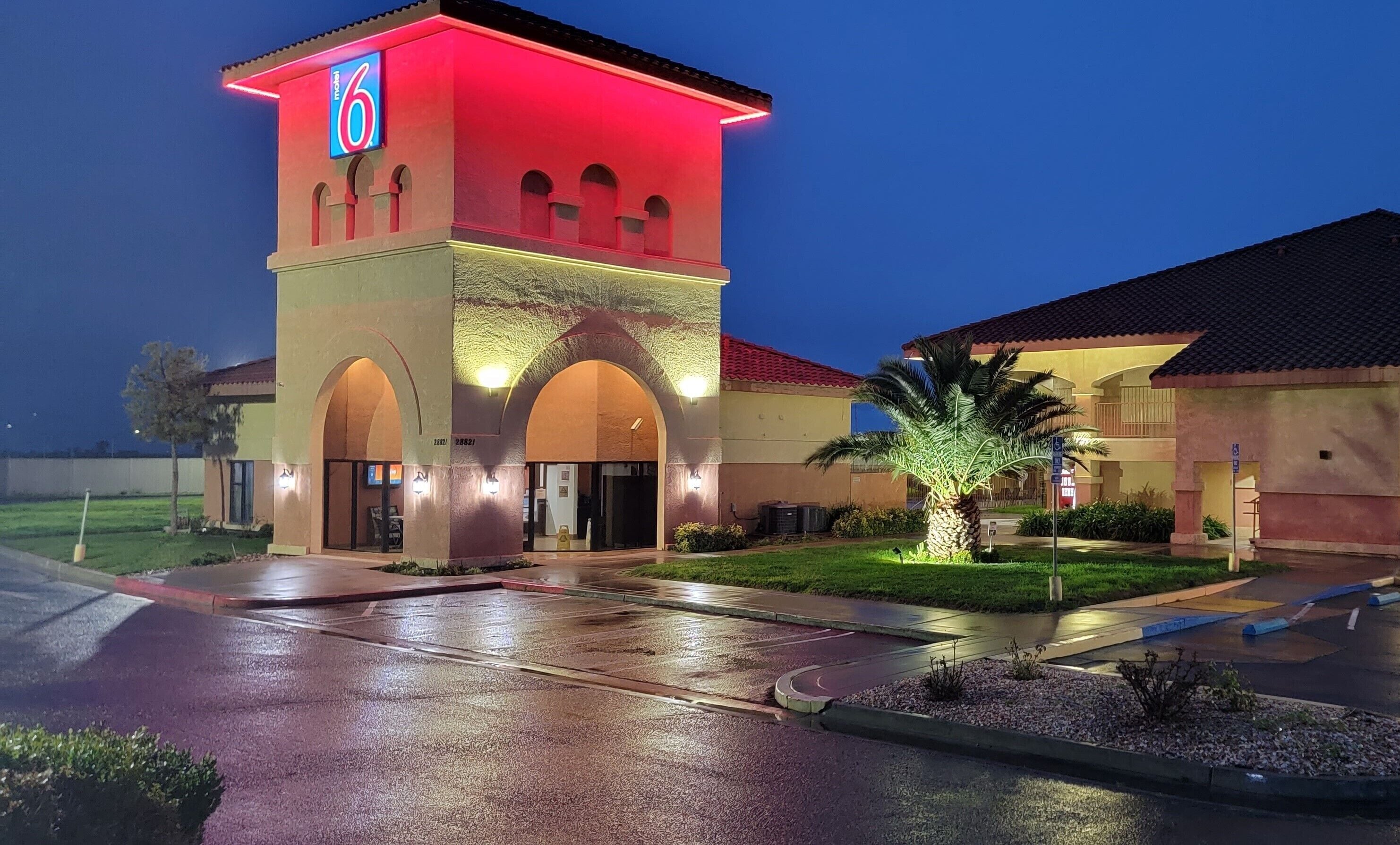 Voorkant van accommodatie