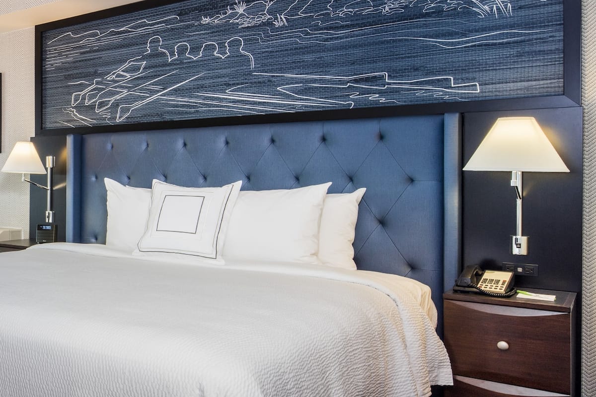 Premium bedding, pillow-top beds, in-room safe, desk