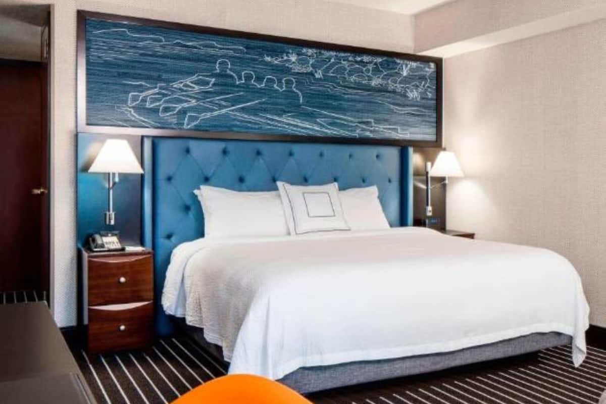 Premium bedding, pillow-top beds, in-room safe, desk