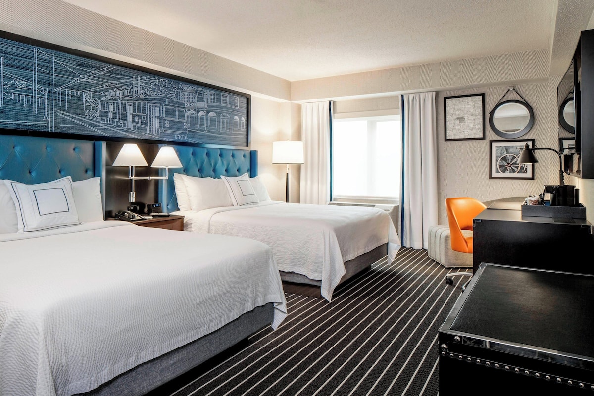 room, 2 queen beds, non smoking | 1 bedroom, premium bedding, pillow-top beds, in-room safe