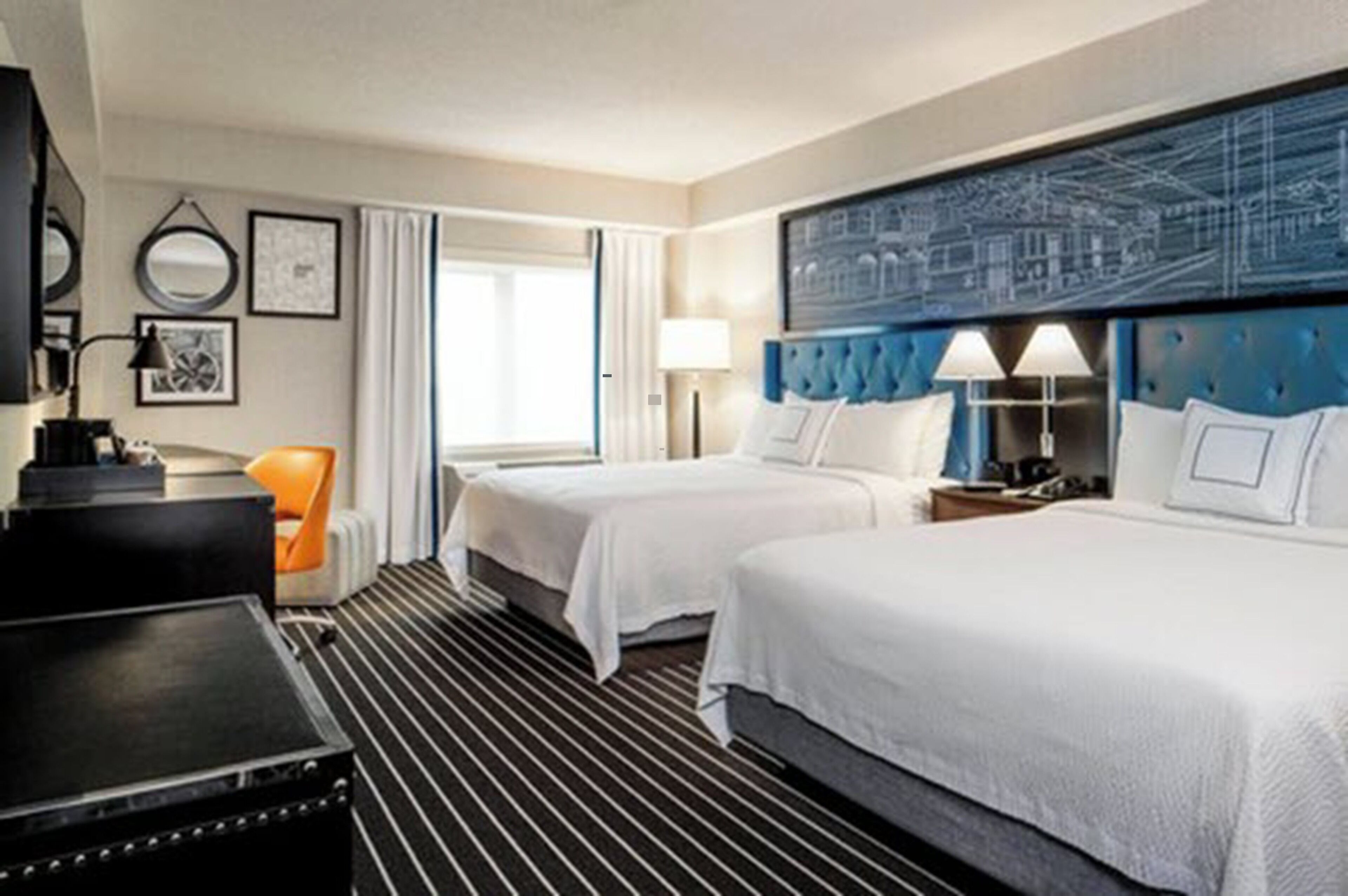 room, 2 queen beds, non smoking | 1 bedroom, premium bedding, pillow-top beds, in-room safe