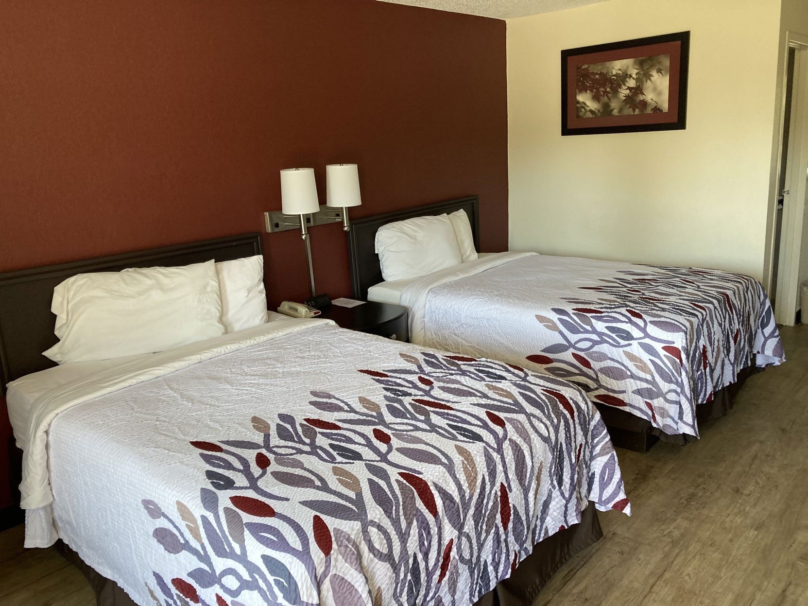 Desk, blackout drapes, free cribs/infant beds, free WiFi