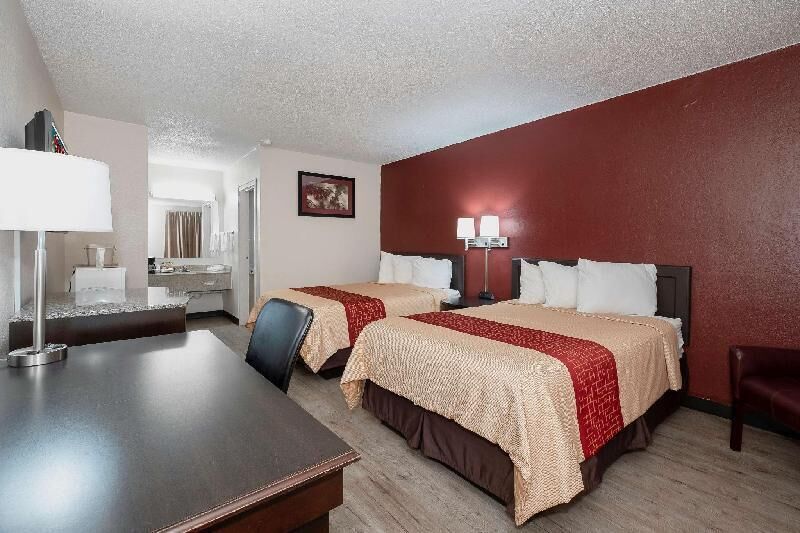 Desk, blackout drapes, free cribs/infant beds, free WiFi