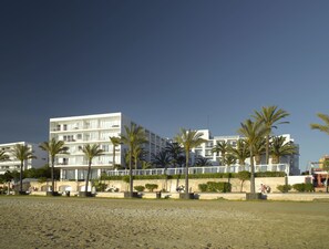 On the beach