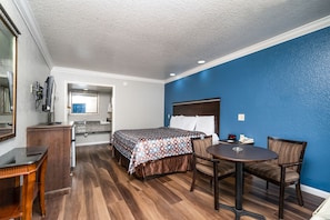 Room, 1 King Bed, Smoking | Iron/ironing board, free WiFi, wheelchair access