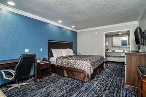 Rom, 1 kingsize-seng, ikke-røyk | Strykejern/-brett, wi-fi (inkludert) og rullestolvennlig