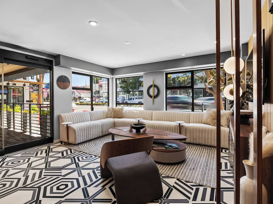 Lobby sitting area