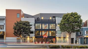 Overnatningsstedets facade