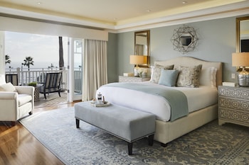 Villa (Du Soleil) | Egyptian cotton sheets, premium bedding, down comforters, pillowtop beds at Montage Laguna Beach