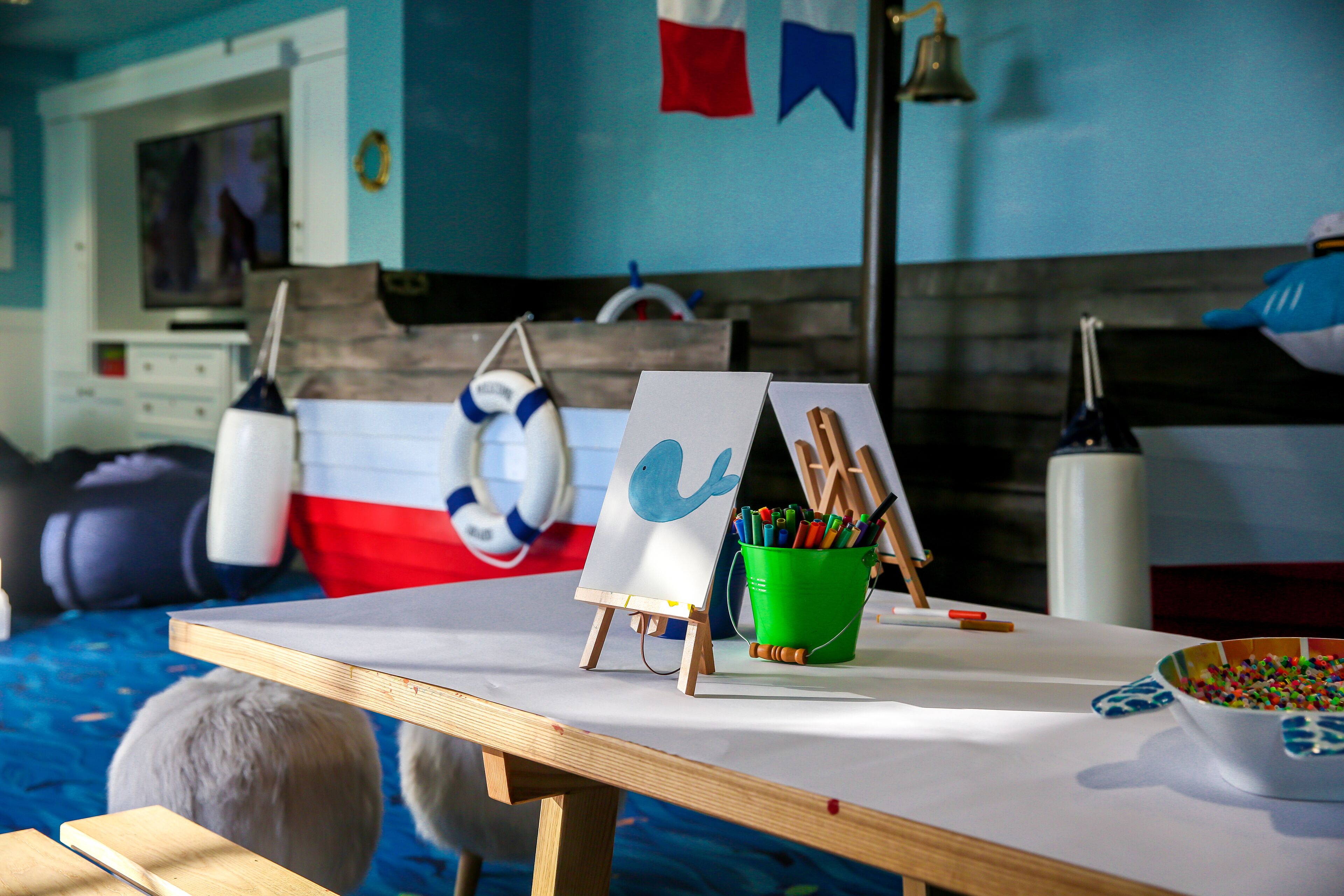 children’s play area – indoor