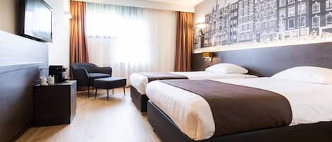 Chambre Deluxe, 2 lits une place