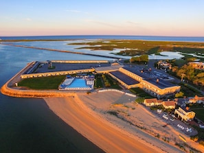 Aerial view - The Provincetown Inn (Provincetown)