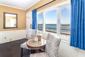 Superior Room, 1 King Bed, Patio, Ocean View | 1 bedroom, cots/infant beds, rollaway beds, bed sheets