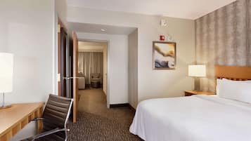 In-room safe, desk, iron/ironing board, free cribs/infant beds