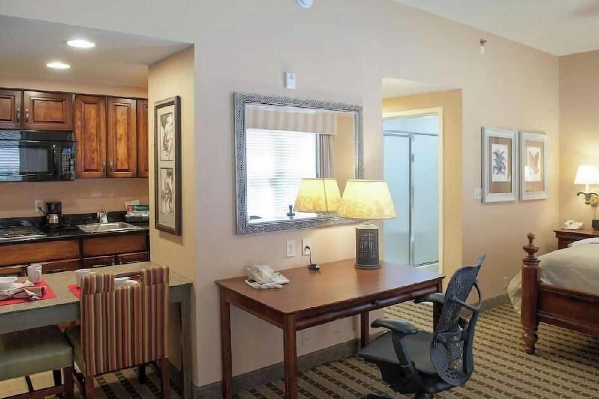 Hypo-allergenic bedding, desk, iron/ironing board, free cots/infant beds