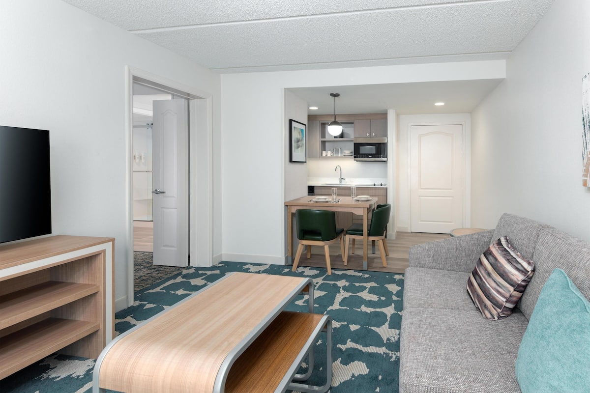 50-inch LCD TV with satellite channels, TV