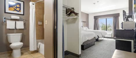 Coffres-forts dans les chambres, bureau, rideaux occultants