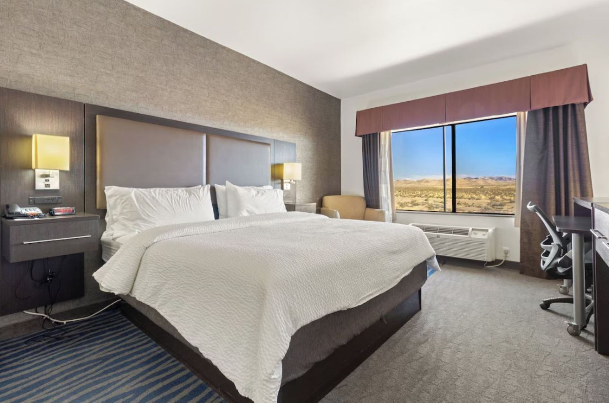 In-room safe, desk, blackout drapes, iron/ironing board