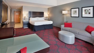 Desk, blackout curtains, iron/ironing board, free cots/infant beds