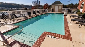Seasonal outdoor pool