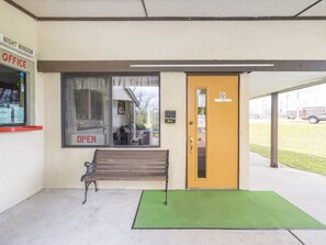Entrada da propriedade