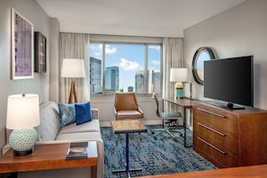 55-inch Smart TV with satellite channels, TV, Netflix - Residence Inn by Marriott Boston Harbor on Tudor Wharf (Boston)