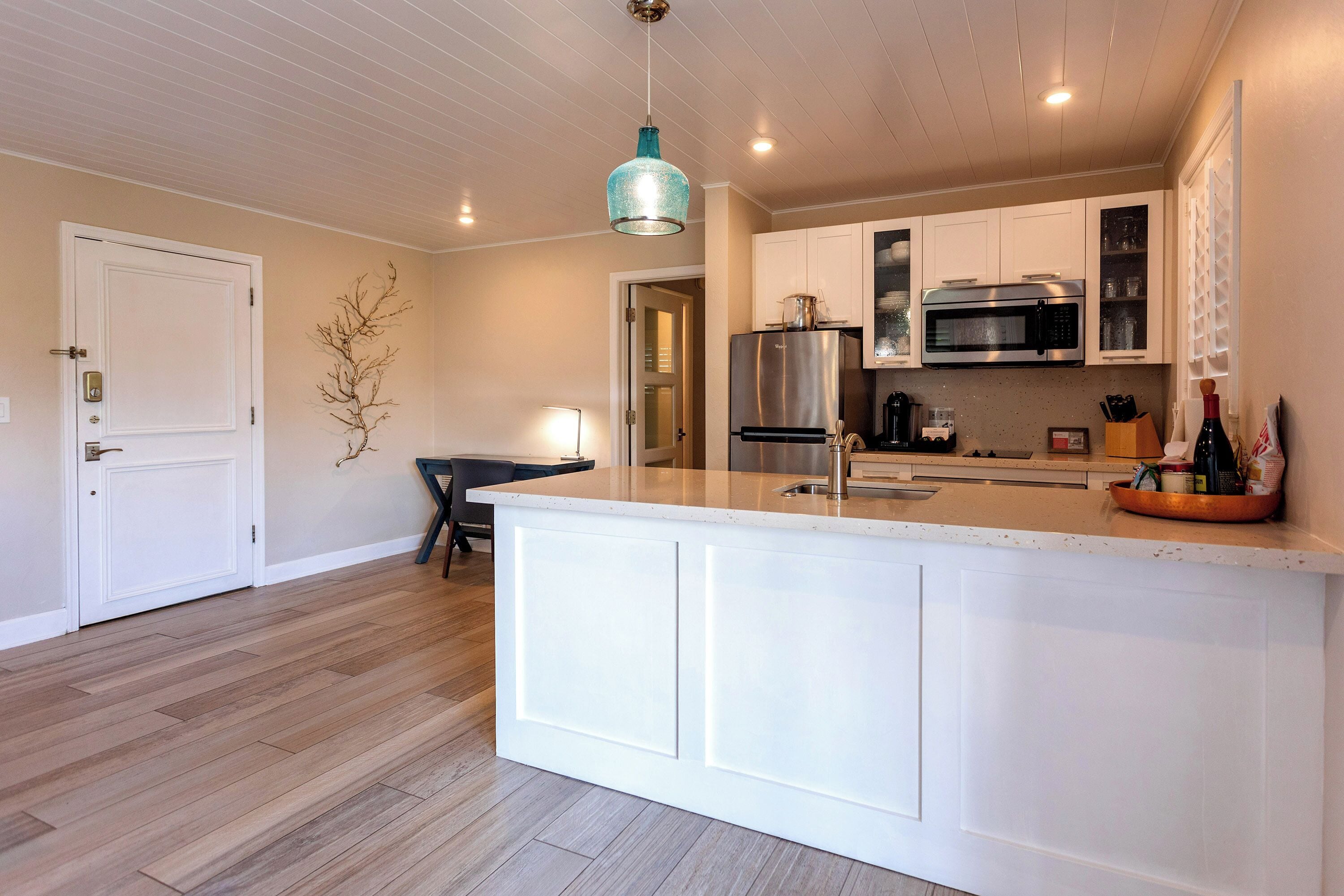 luxury villa, 1 bedroom, kitchen | private kitchen | microwave, espresso maker, coffee/tea maker, cookware/dishes/utensils