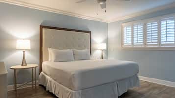 Literie de qualité supérieure, couette en duvet d'oie, minibar