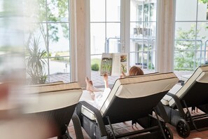 Sauna, body treatments, aromatherapy, body wraps, body scrubs