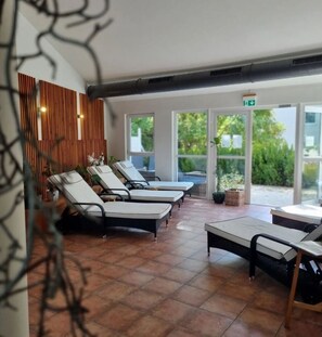 Sauna, body treatments, aromatherapy, body wraps, body scrubs