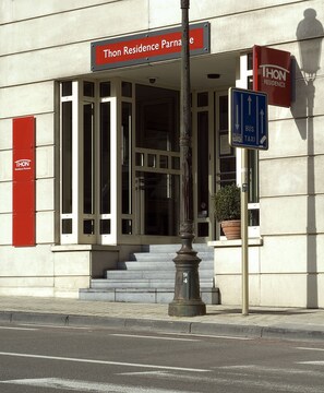 Façade de l’hébergement