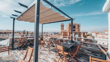 Terrasse sur le toit