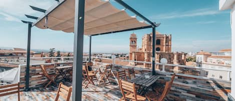 Terrasse sur le toit