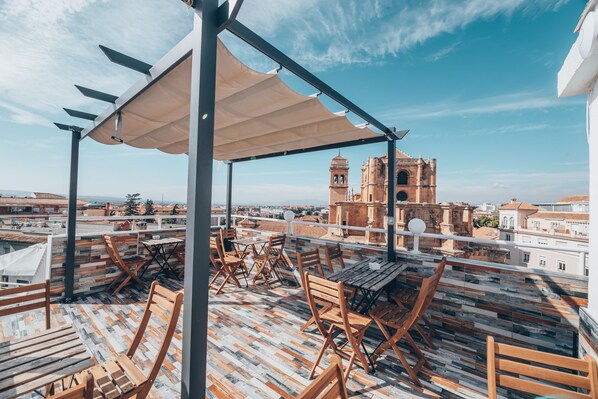 Terrasse sur le toit