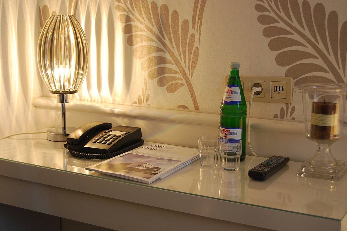 Desk, iron/ironing board (on request), WiFi (free), bed sheets