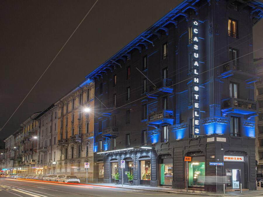 Voorkant van accommodatie